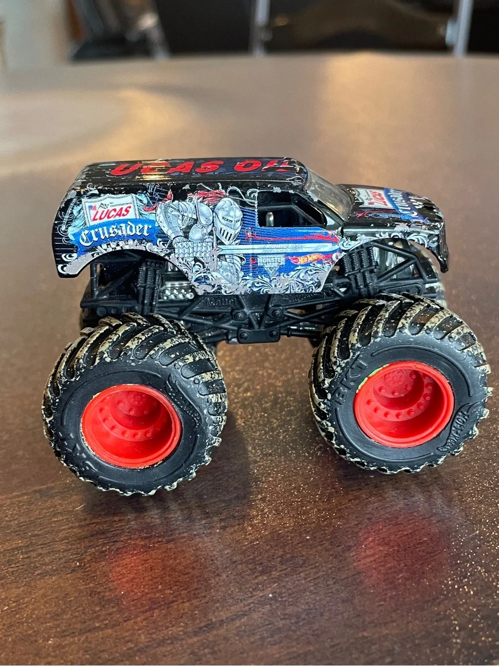 Hot Wheels Monster Jam Lucas Oil Crusader Diecast Monster Truck 1:64 Scale